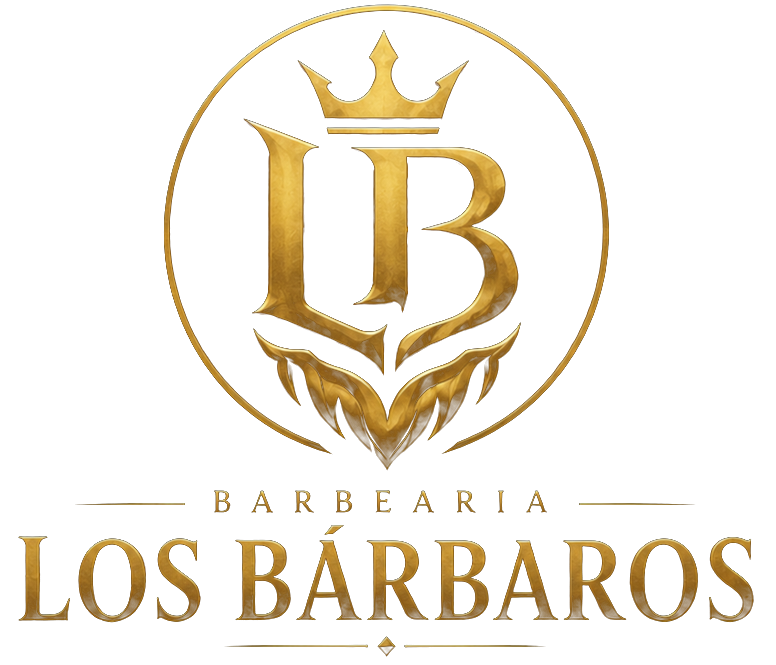 Logo da Barbearia Los Bárbaros